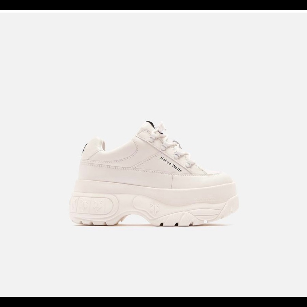 White Women’s SPORTY Naked Wolfe Sneakers